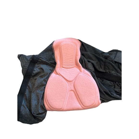 Dealyork charcoal bike short with padded saddle and grip on legs - size 2XL - Picture 3 of 5